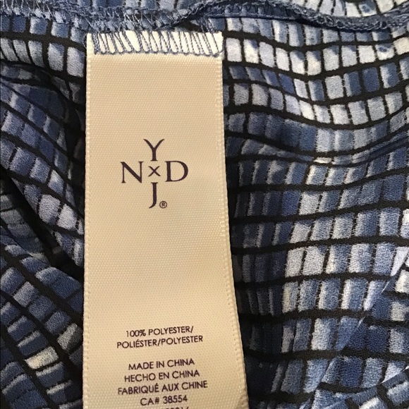 NYDJ plus size Pin tuck back blouse - Picture 8 of 8